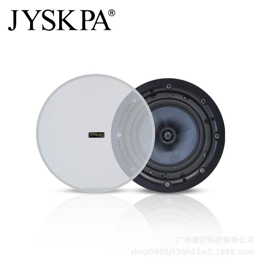 Ceiling Speaker Embedded Speaker Store Broadcast Background Music Speaker with Iron Back Cover Coaxial Audio