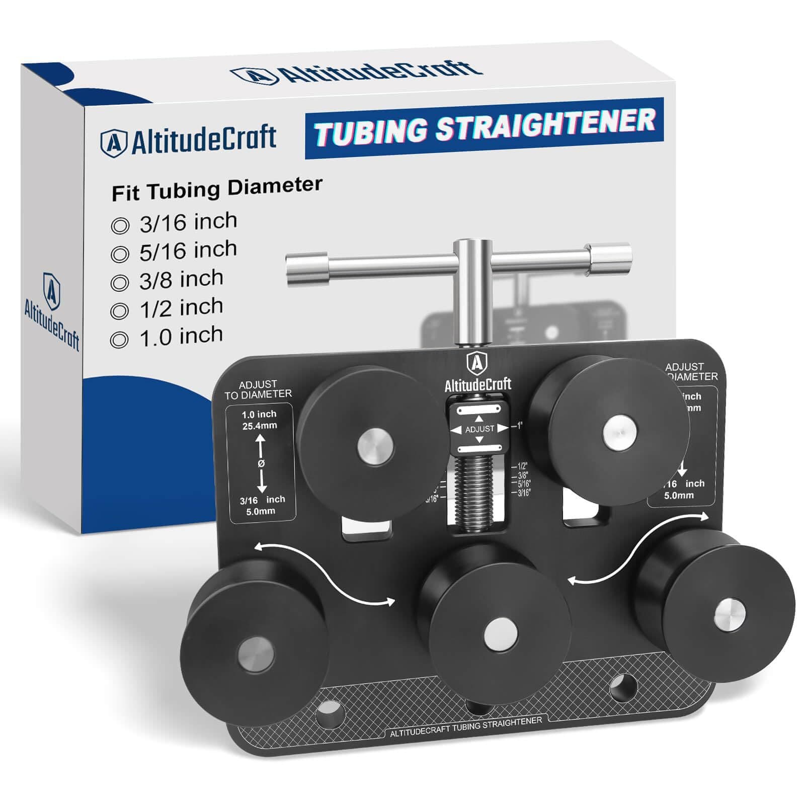Pipe Straightener, Brake Line Straightener, For 3/16" - 1.0" Diameter