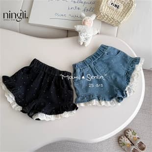 Girls' Denim Shorts 2026 Summer Lightweight Baby Girl Shorts Kids' Jeans Casual Stylish Shorts