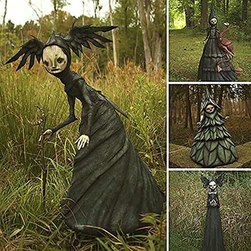 Cross-border Halloween decoration dark and strange art doll forest fantasy decoration sculpture nightmare ornament