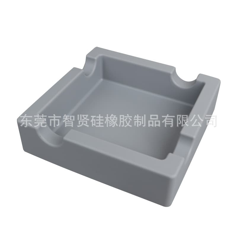 Cross-border Hot-selling DIY Silicone Ashtray Ins High-end Home Use High Temperature Resistant Ashtray Custom Logo Available