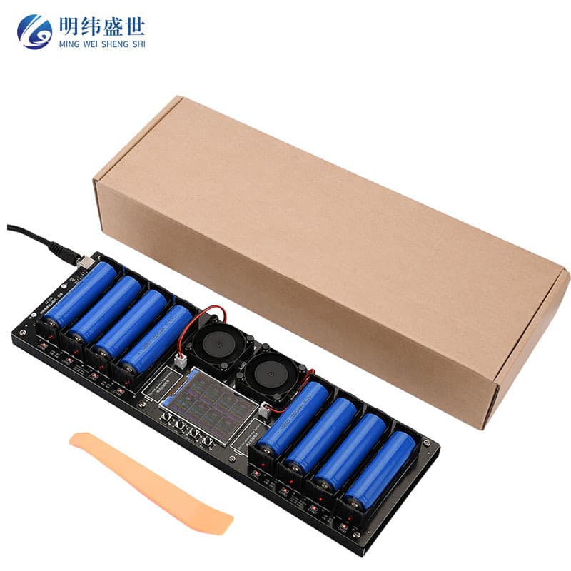 1 Set [2 Pieces] Eight-Channel 18650 Battery Capacity Internal Resistance Tester Automatic Charge-Discharge Module Internal Resistance Tester