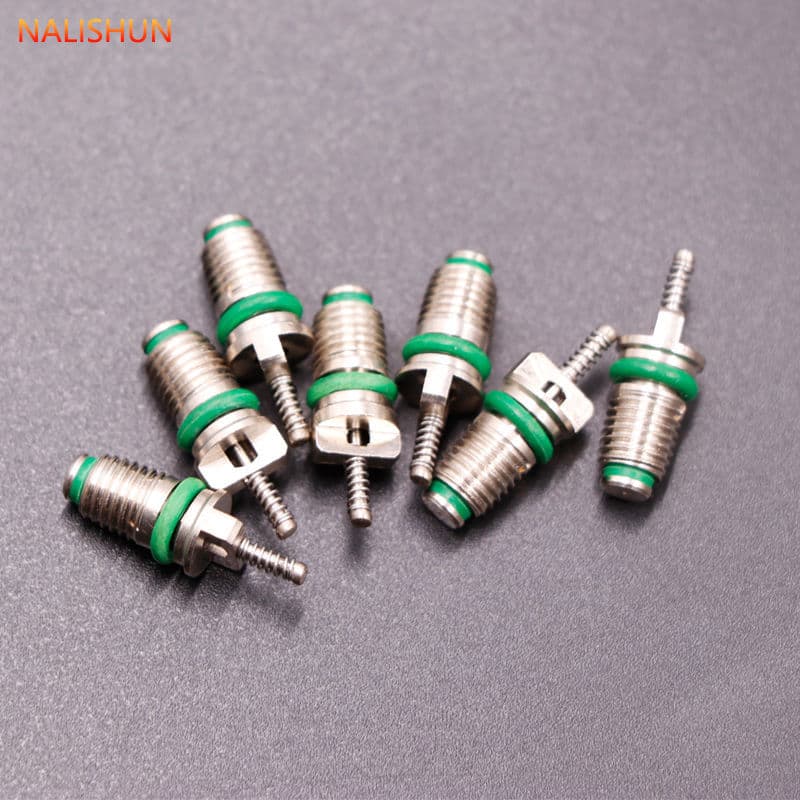 Car AC Valve Core R134A Eco-Friendly Refrigerant Valve Core Universal Car Valve Core Air Conditioning Accessories