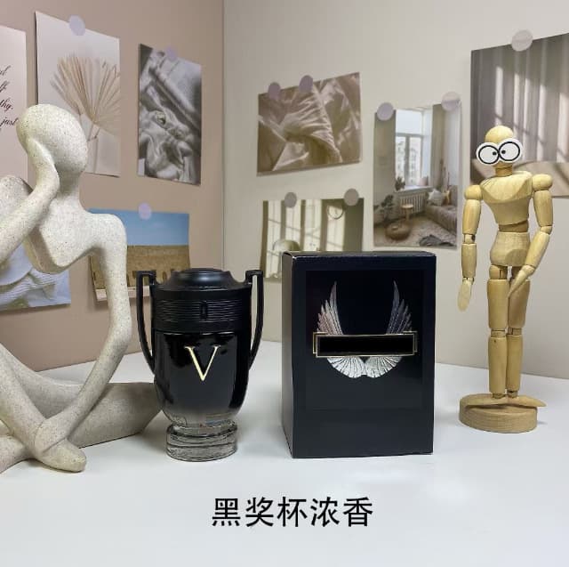 Cross-border trade Vietnam genuine perfume Invincible Brave Warrior Silver Trophy Men's Perfume 100ml