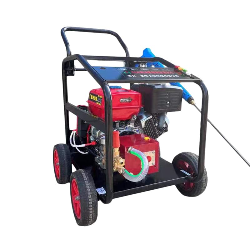 High-Qingba High Pressure Washer Factory Direct Supply 300kg Gasoline Cleaning Machine Pipe Unblocking High Pressure Car Wash