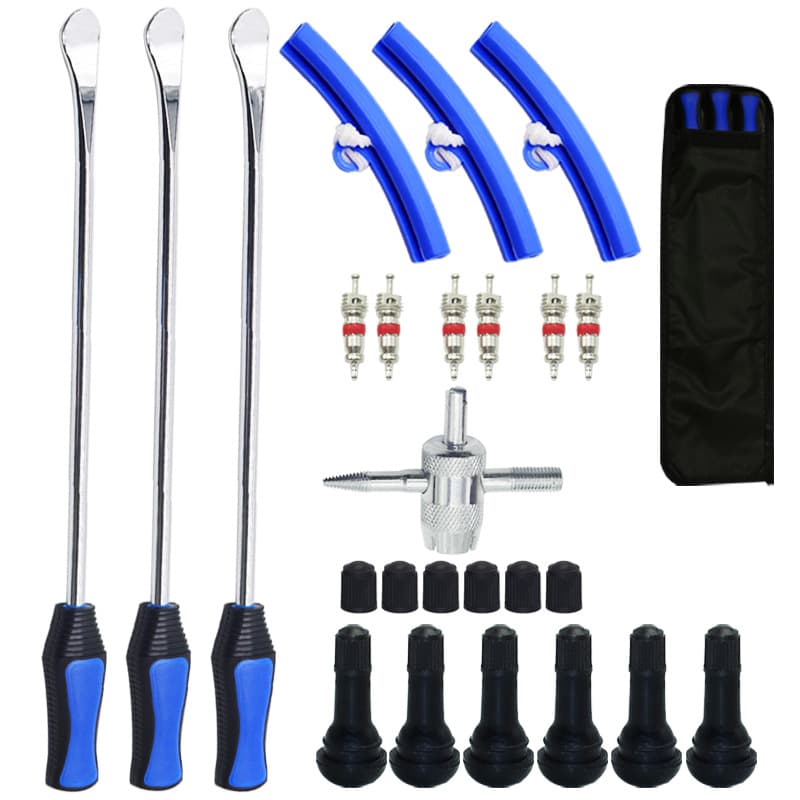 Multifunctional Tire Removal Pry Bar Set, Motorcycle Tire Lever, Tire Spoon, Repair Kit