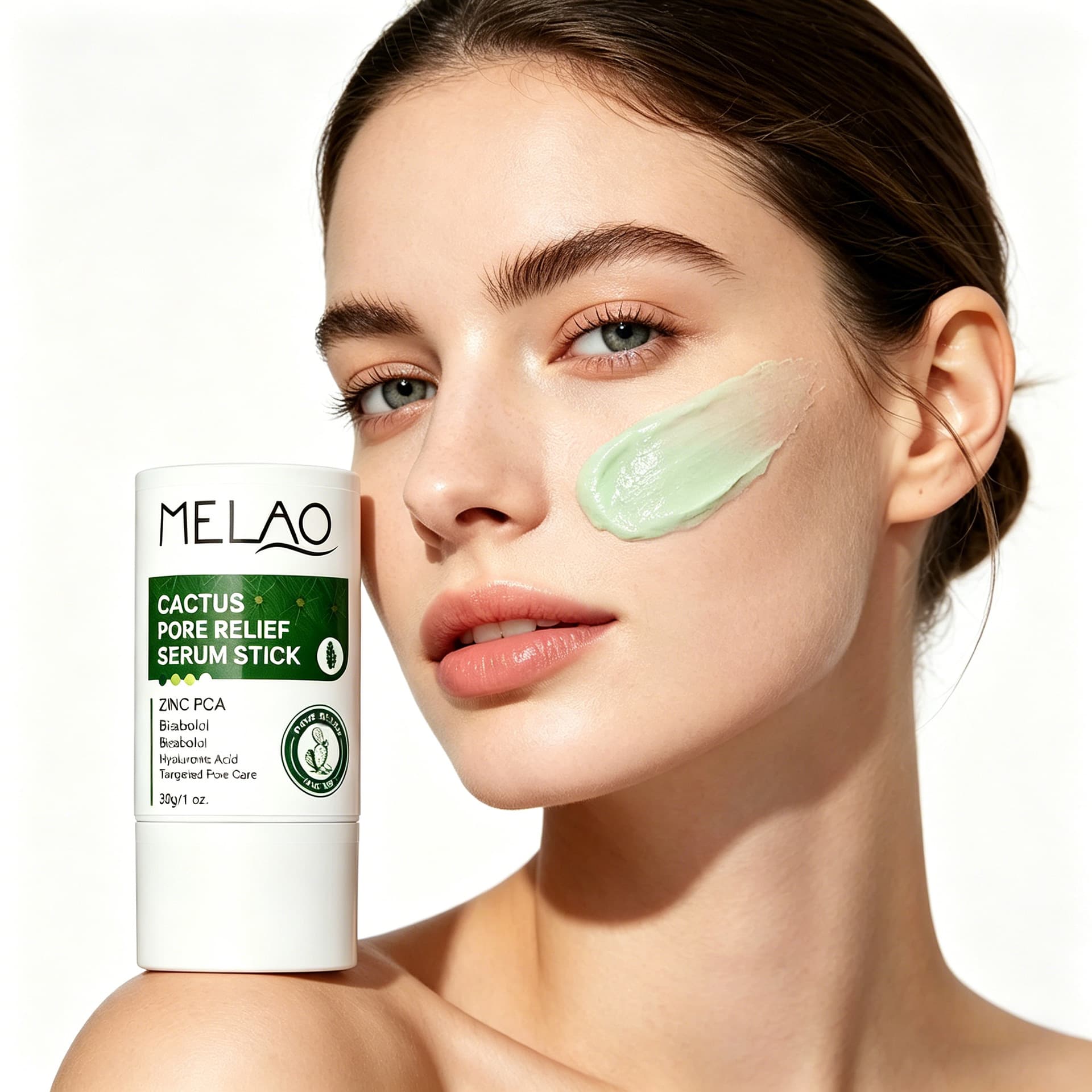 Pore Soothing Essence Stick Hydrating Cactus Solid Stick Eye Cooling Stick