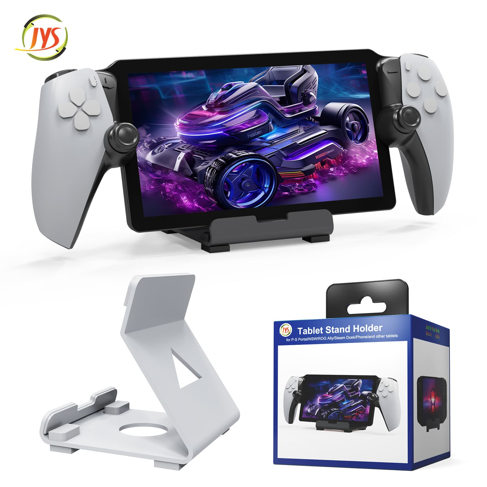 PS5 Portal Handheld Desktop Stand, SteamDeck / RG Ally / Switch Phone Simple Stand