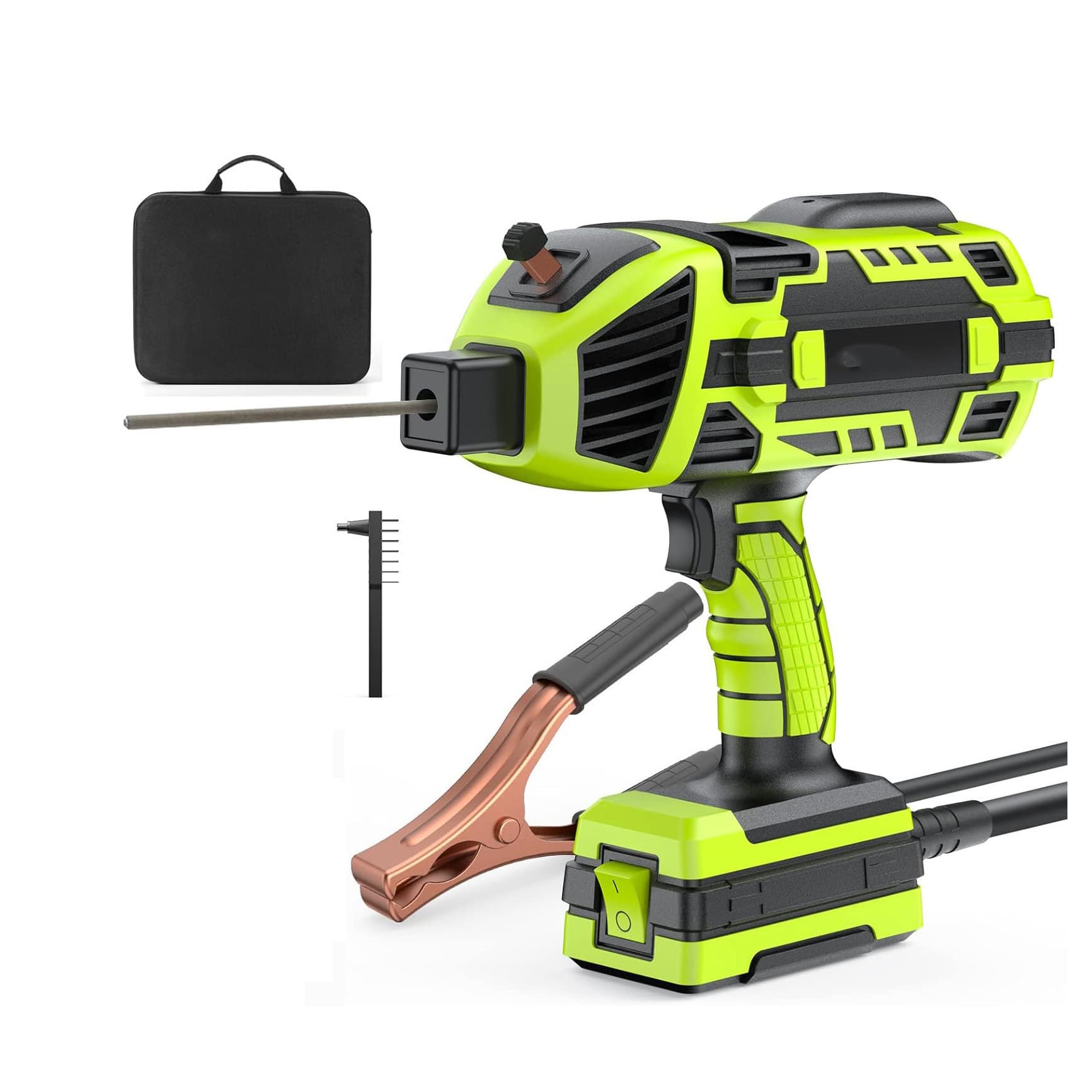 New Handheld Welding Machine for Export to US, Gray, Household 110V, Small Mini Portable Spot Welder