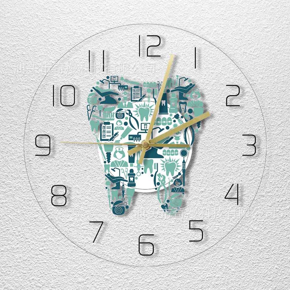 Home Decor Wall Clocks Wall Stickers Movement Decorative Timepieces Vintage Style Design Various Colors Available