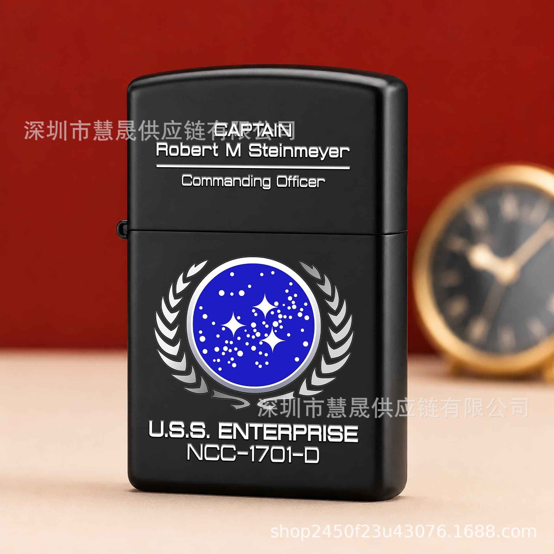 Cross-border Star Trek Laser Engraved Lighter