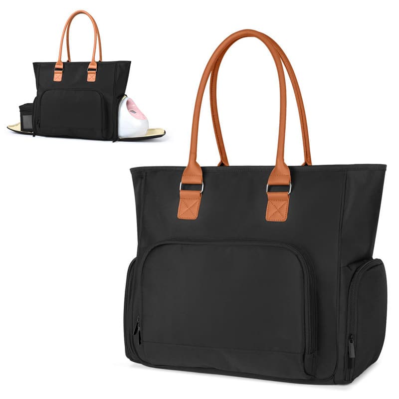 BSCI Certified Factory Custom Diaper Bag Multi-Compartment Breast Pump Bag Portable Maternity Baby Bag Shoulder Bag