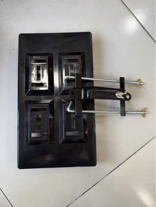 Free shipping car battery fixed bracket car battery tray bracket iron plastic battery solid bracket
