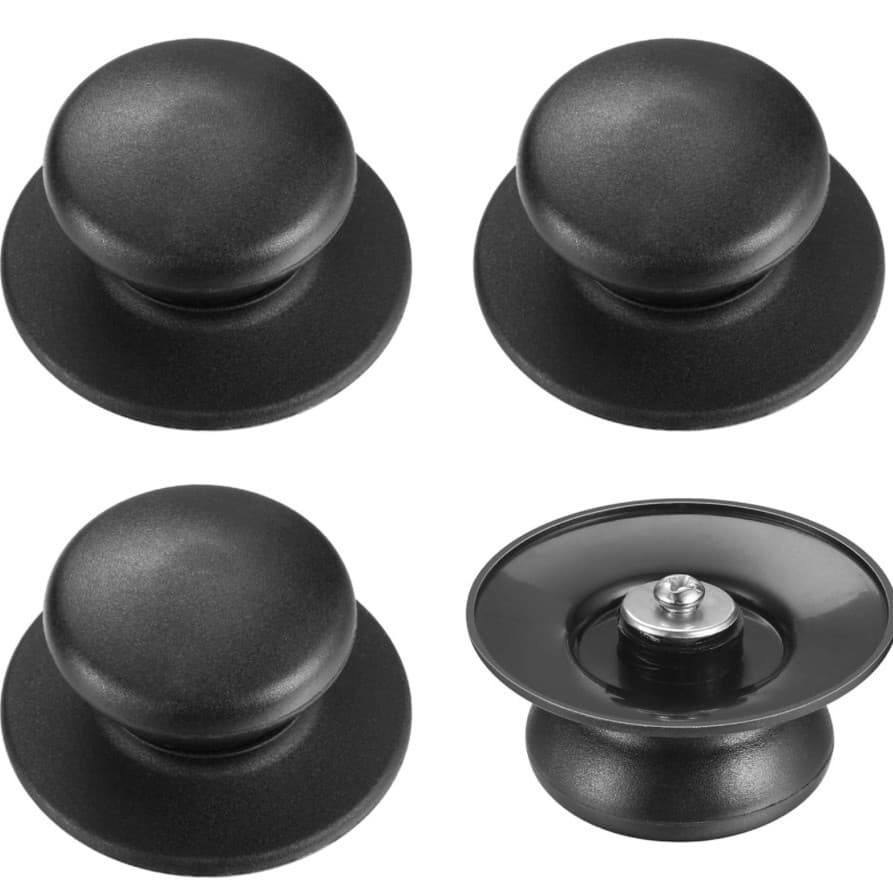 Bakelite Sand Surface Lid Top Bead Large and Small Cap Bead Grip Lid Handle Glass Lid Stainless Steel Lid Accessories
