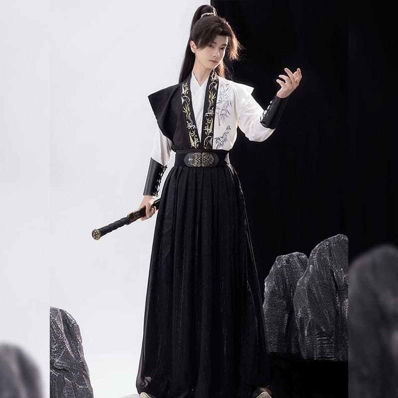 [Wujin] Spring and summer Hanfu men and women wear Chinese style embroidery for daily chivalry and handsome ancient costumes