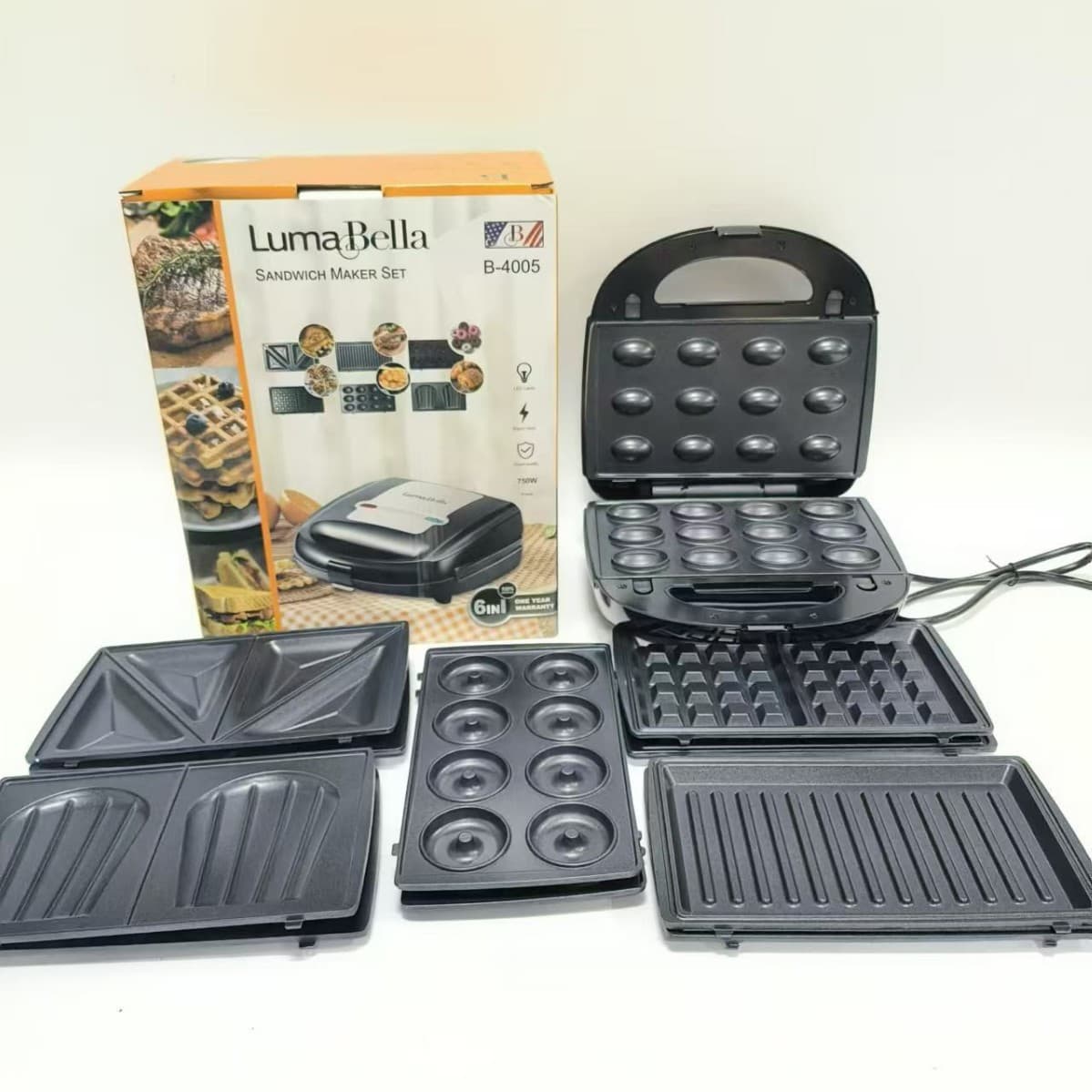 Six-in-One Household Sandwich Maker Toast Sandwich Machine