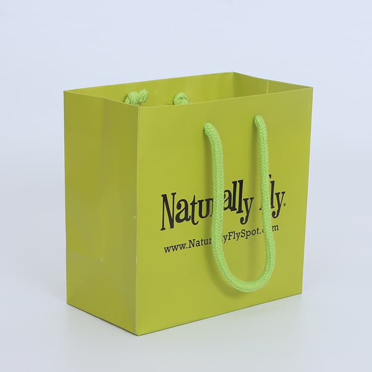 Paper bag customization handbag manufacturer clothing portable simple advertising printing women's white paper shopping gift bag