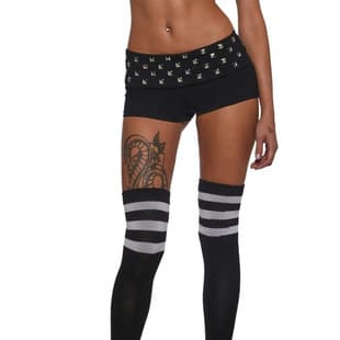 Independent Site European American Gothic Y2K Punk Rivet Sexy Hot Girl Women's Fashion Ultra Short Pants Bulk