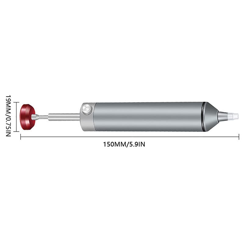 Large Powerful Desoldering Pump Soldering Iron Desoldering Nozzle Head Auto-Return Manual Vacuum Strong Suction Desoldering Gun