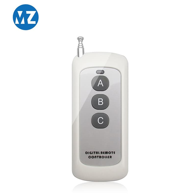 New 1000m 3-button wireless remote control for home use, including table lamps, alarms, and electric fans.