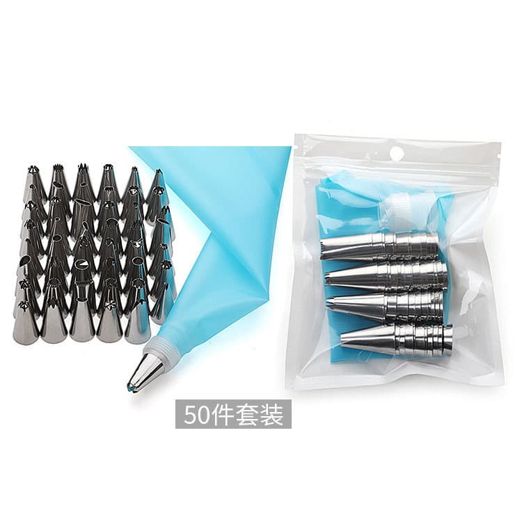 Piping Nozzle Set 6-12-24-48 Tips Cream Nozzle Set Cookie Piping Nozzle Cake Decorating Set Baking Tools