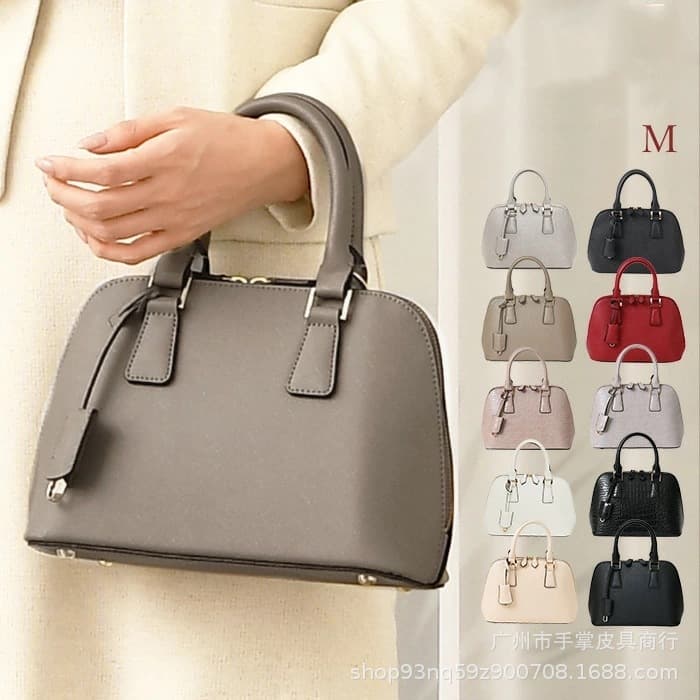Japanese Style Trendy Women's Handbag Tote Bag Leather Large Capacity Handbag Small Square Bag Crossbody Bag for Women