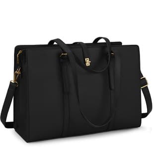 2023 Women's Large Capacity Multi-functional Handbag PU Leather Fashionable Durable Commuter Shoulder Laptop Bag