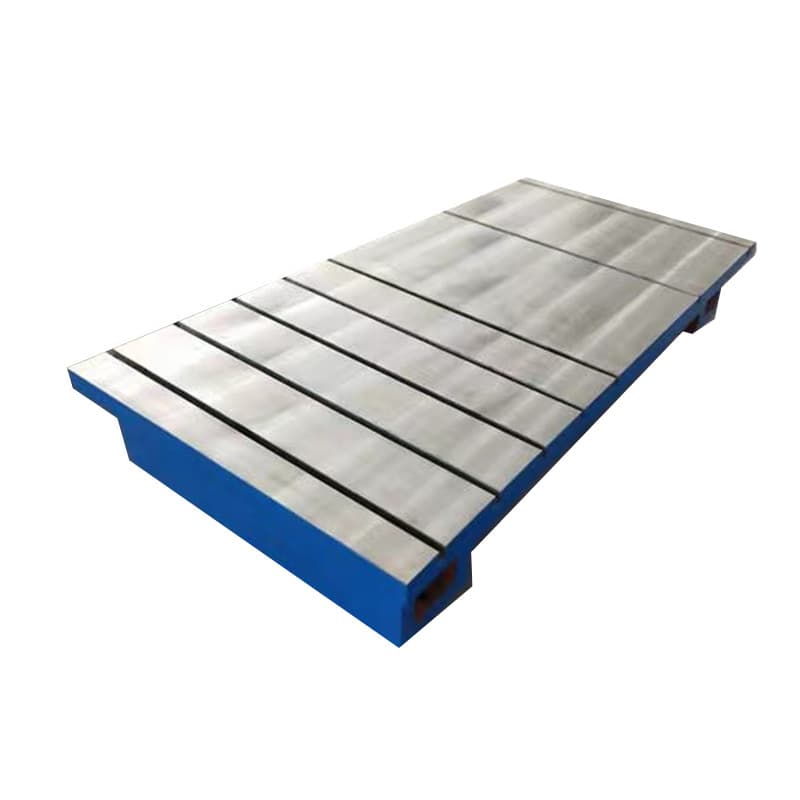 Cast Iron Platform Welded T-Slot Casting Motor Assembly Test Plate High-Precision Inspection Workbench