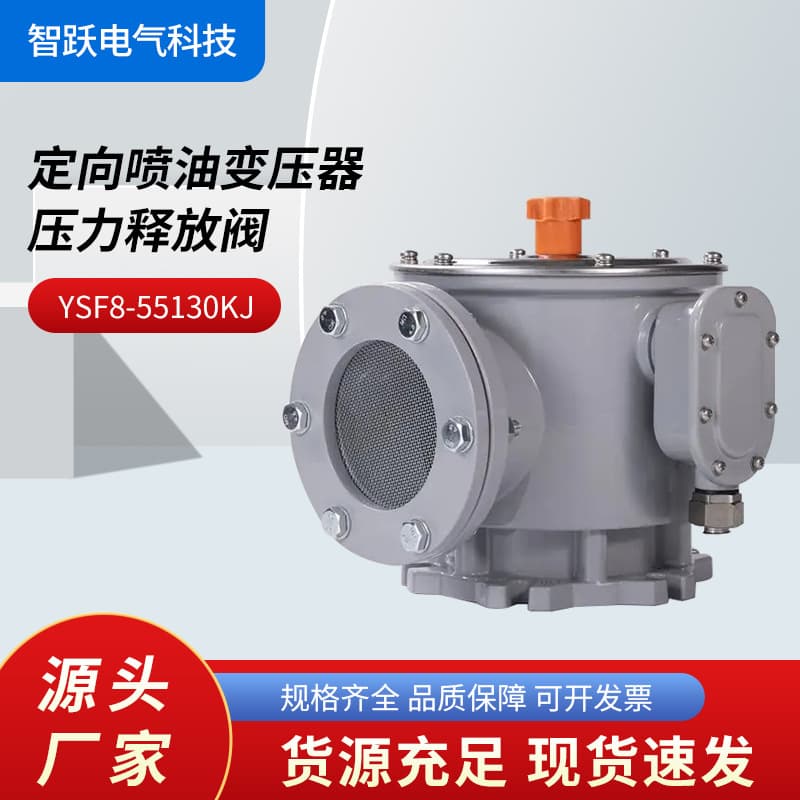 Zhiyue Electric YSF8-55130KJ YSF9-55130DKJ Directional Oil Spray Transformer Pressure Relief Valve