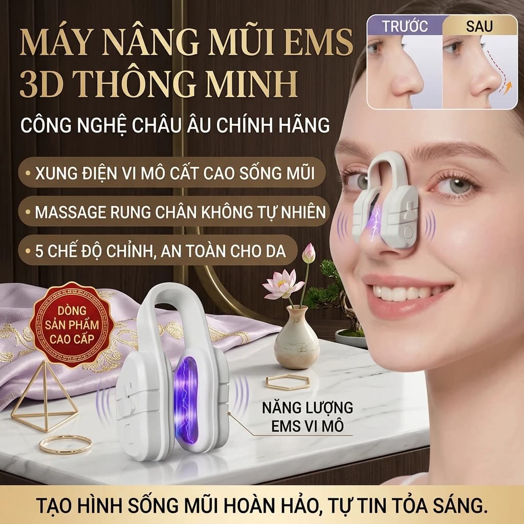 Japanese Microcurrent Nose Clip Vibrating Nose Lifter EMS Pulse Nose Shaper for Nose Bridge and Nostrils