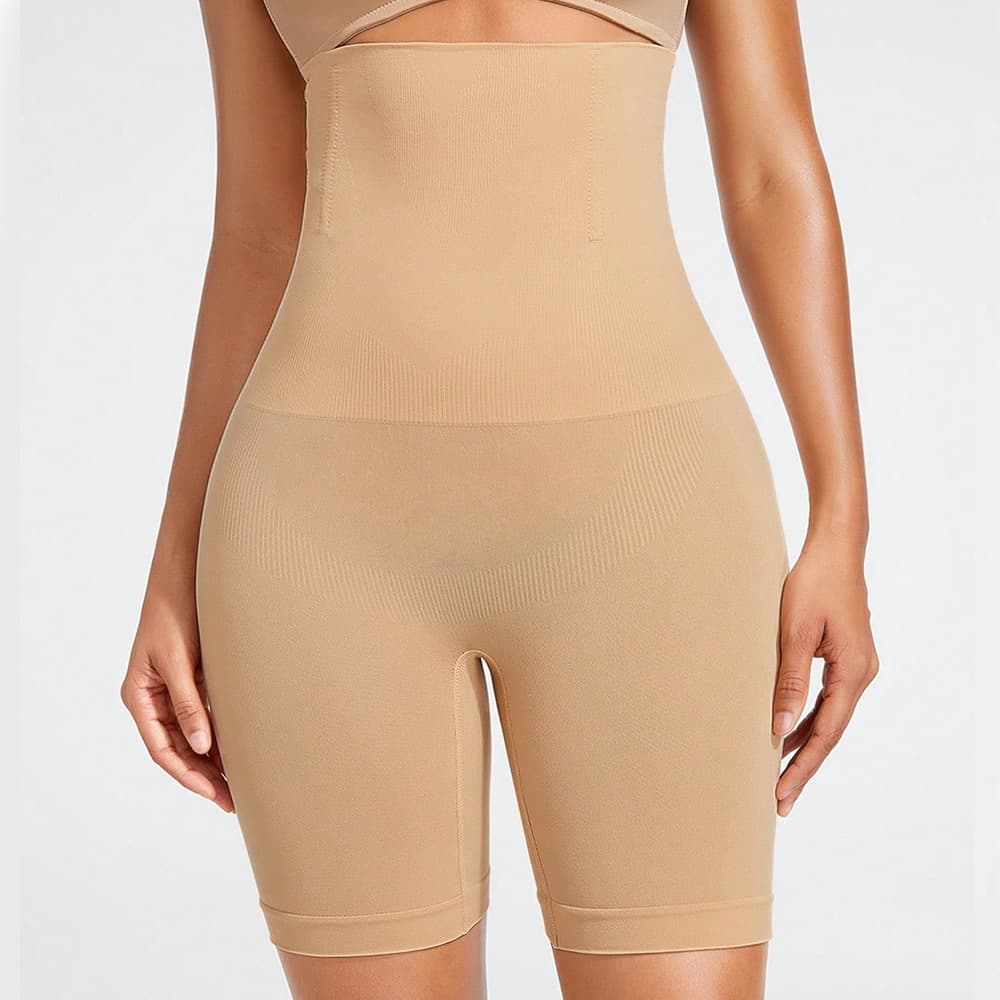 High Waisted Shapewear Pants Tummy Control Waist Cincher Body Shaper Butt Lifter Hip Enhancer Firming Sculpting Underwear Shorts