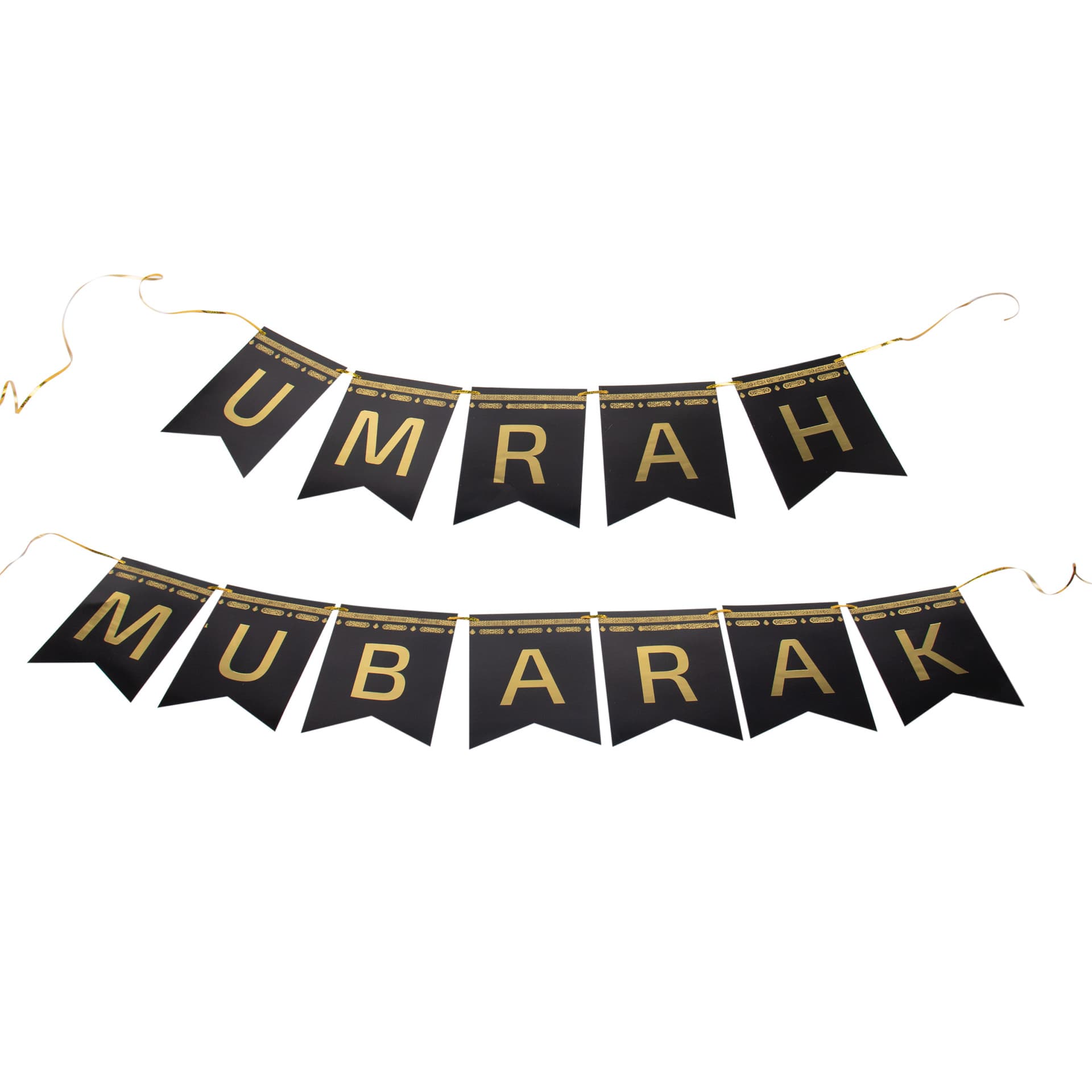 Middle East Eid al-Adha Party Decoration Banner Umrah Pilgrimage Bunting