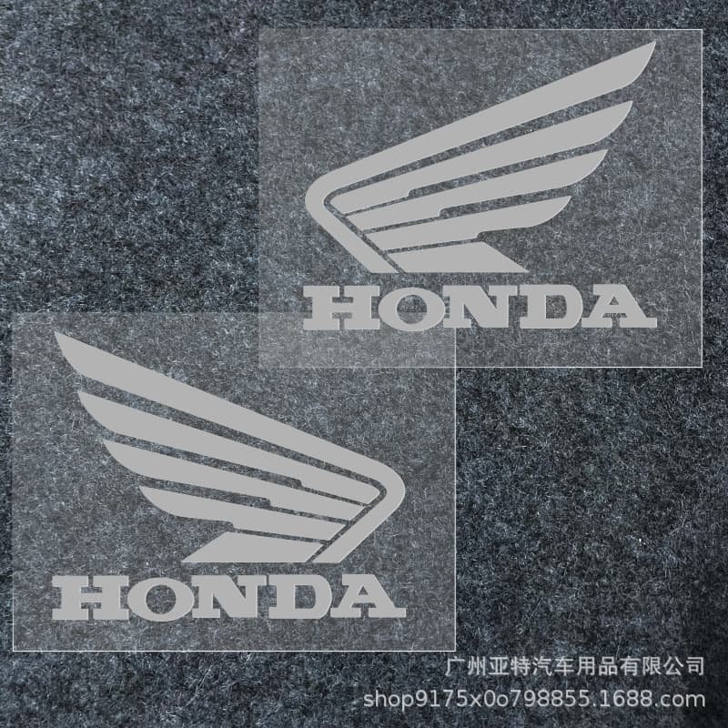 Motorcycle Stickers Suitable for Honda Waterproof Side Logo Stickers, Decorative Decals, Reflective Car Stickers