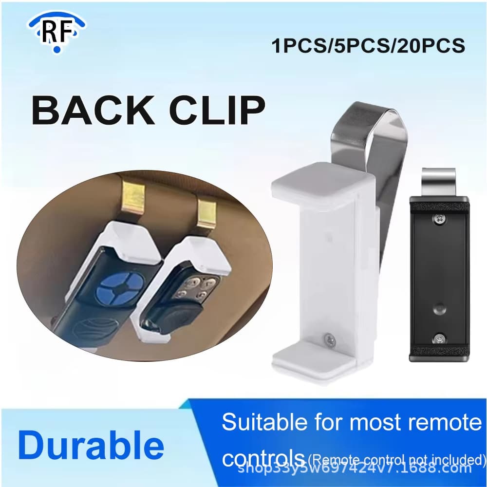 Remote Control Transmitter Clip Car Sun Visor Remote Holder Anti-Static Remote Control Mount
