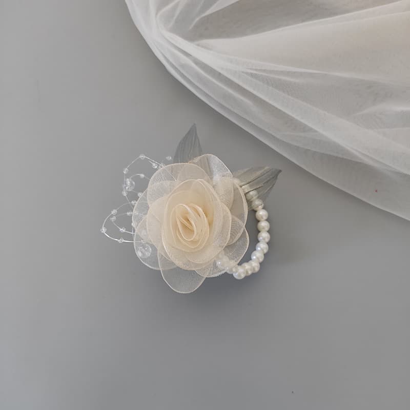 Beautiful Forest System Wedding Wrist Corsage For Bridesmaids Bride Supernatural Hand Flowers Festive Supplies 5429