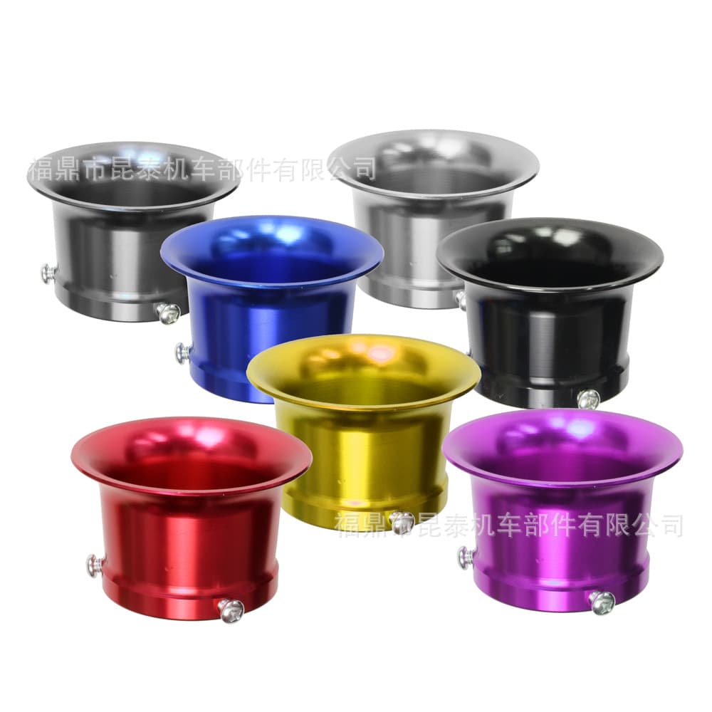 50mm motorcycle air filter CNC air collecting cup bell mouth For PWK PE PWL TM30 carburetor