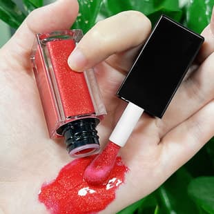 LIP GLAM Mirror Peptide Lip Gloss Mixed Fruit Flavor Moisturizing Hydrating Lip Gloss Lip Oil Export No Logo In Stock