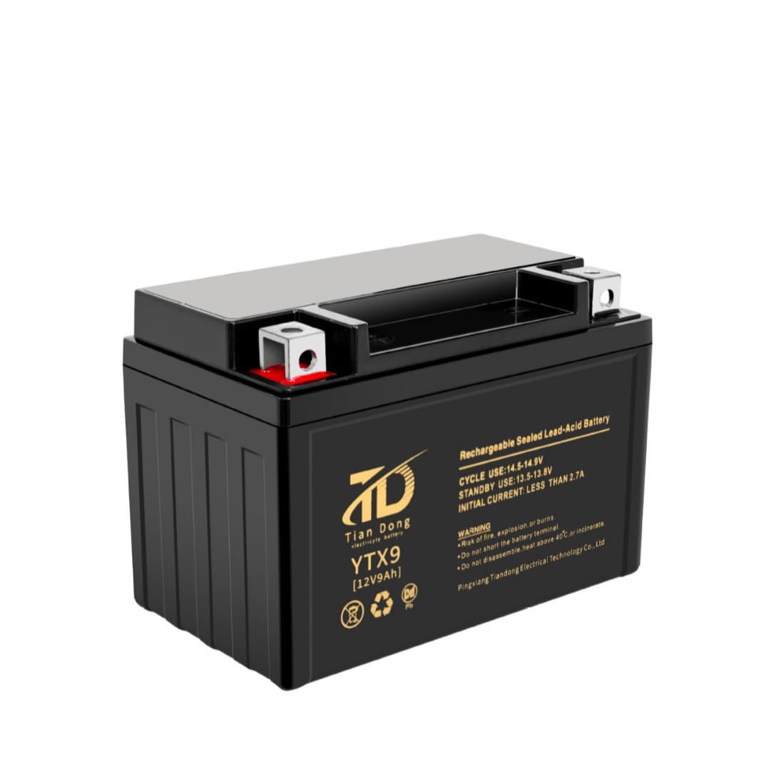 Motorcycle battery 12V universal genuine scooter battery 7 curved beam car Harley Honda