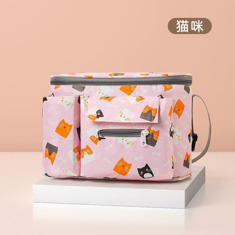 Mommy Bag Fashion Lightweight Stroller Hanging Organizer Storage Bag Baby Outing Essential Shoulder Outdoor Maternity Bag