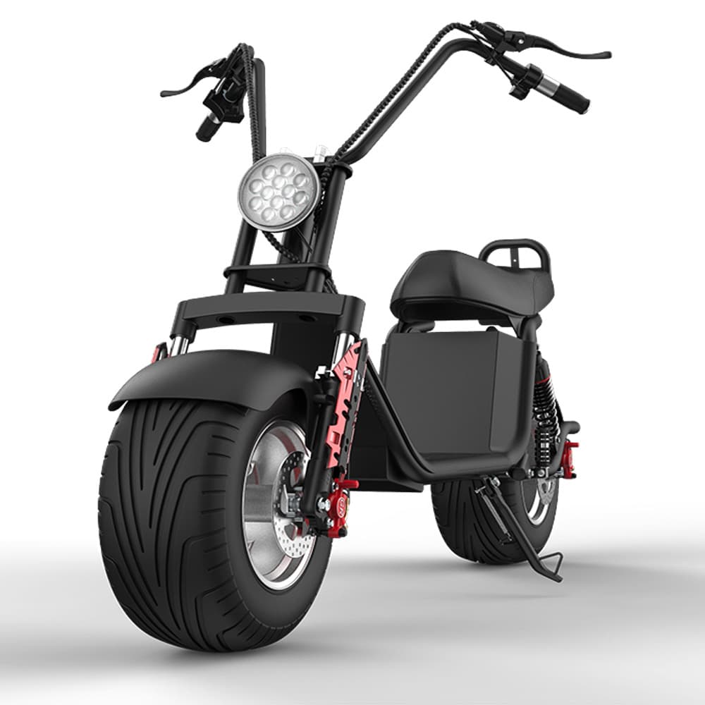 X20 Harley Electric Scooter Commuter Leisure Two-Wheel Wide Tire Electric Scooter Lithium Battery EEC Compliant