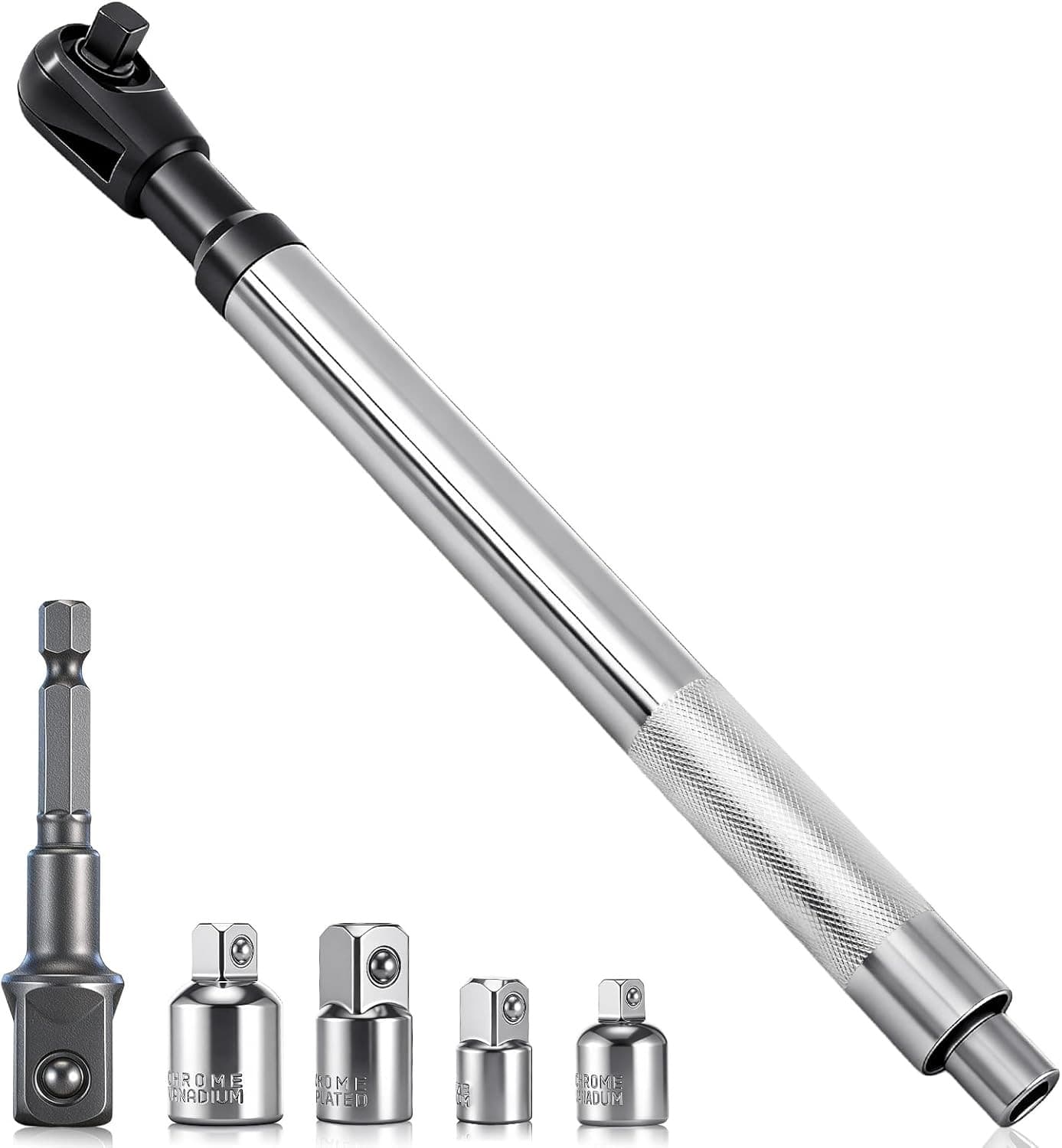 Wholesale Multi-Function Extended Quick Ratchet Wrench Pneumatic Tool Manual Extension Socket Wrench Long Extension Bar