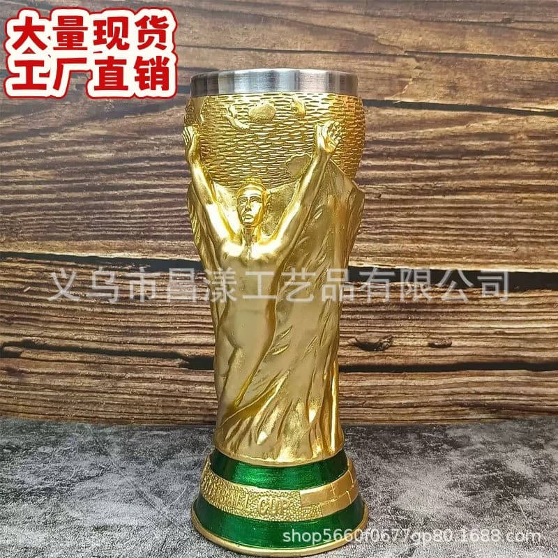 Cross-border new product World Cup Shape Beer Mug2026 United States, Canada and Mexico World Cup Hercules Mug