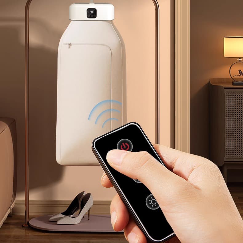 Cross-border Foldable Smart Dryer for Adults and Babies, Portable Remote-Controlled Dorm and Travel Dryer