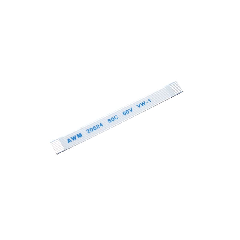FPC/FFC Flat Flexible Cable 0.5mm Pitch 8-Pin Same-Side and Reverse-Side Bluetooth Speaker Ribbon Cable Connection Wire from Original Manufacturer