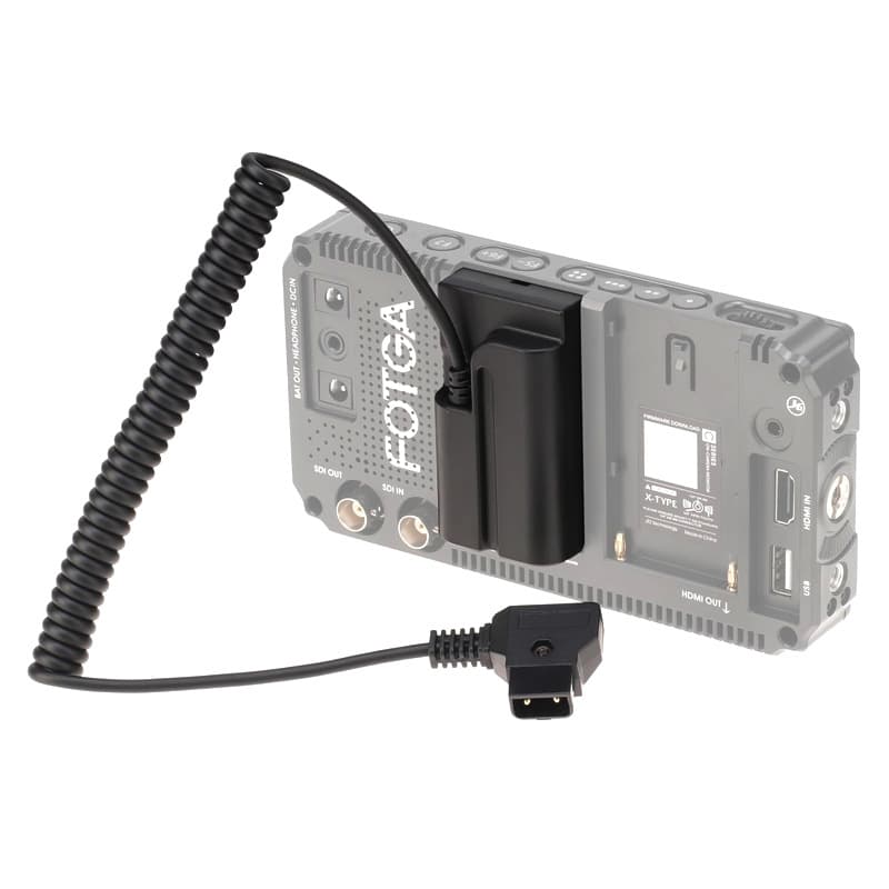 Compatible with Sony F970/F750/F550 Dummy Battery to V-Mount Battery Module D-TAP Head Power Adapter