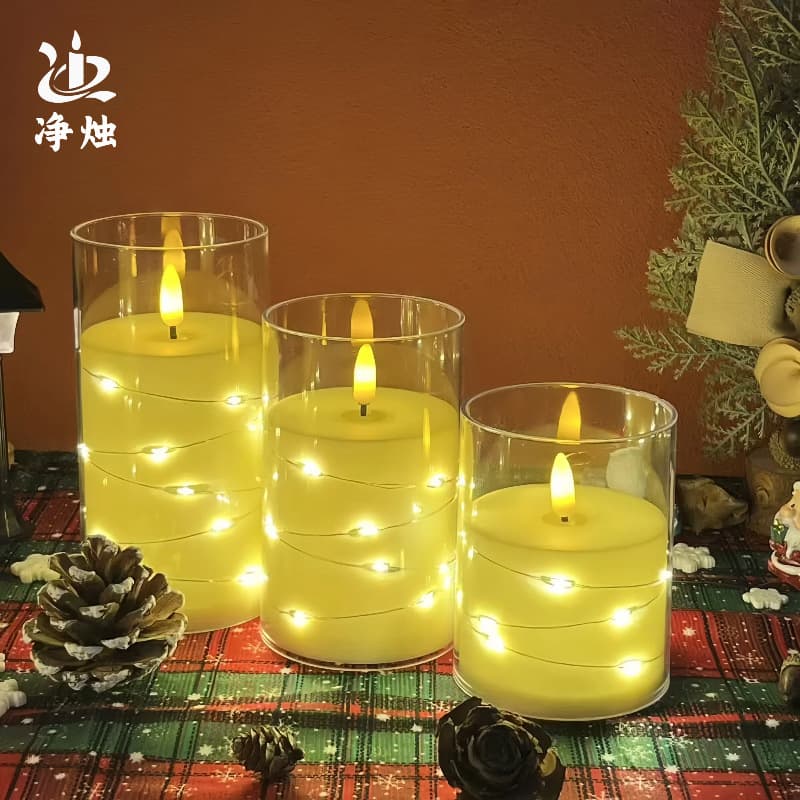 LED Simulation Electronic Candle Light, Wedding Photography Decoration, Romantic Candlelight Birthday Outdoor Atmosphere Light