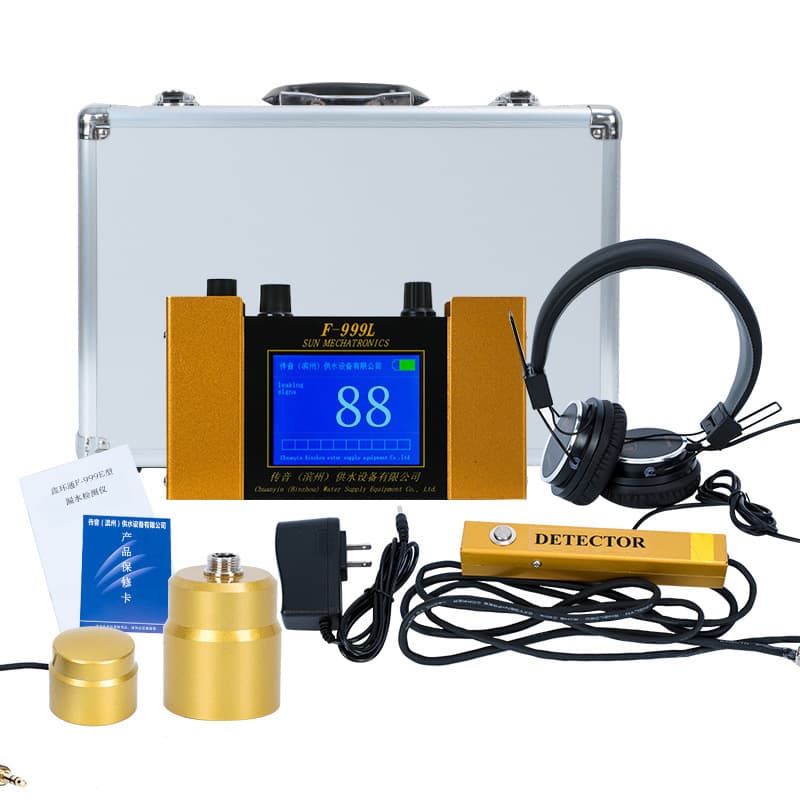 F999L Leak Detector for Water Pipes, Floor Heating Pipes, and Fire Water Pipes