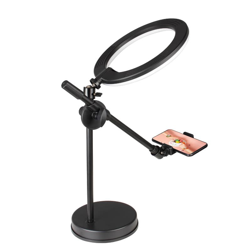 Professional Overhead Phone Stand for Desktop Shooting, Live Streaming, Tripod for Video Recording and Food Photography
