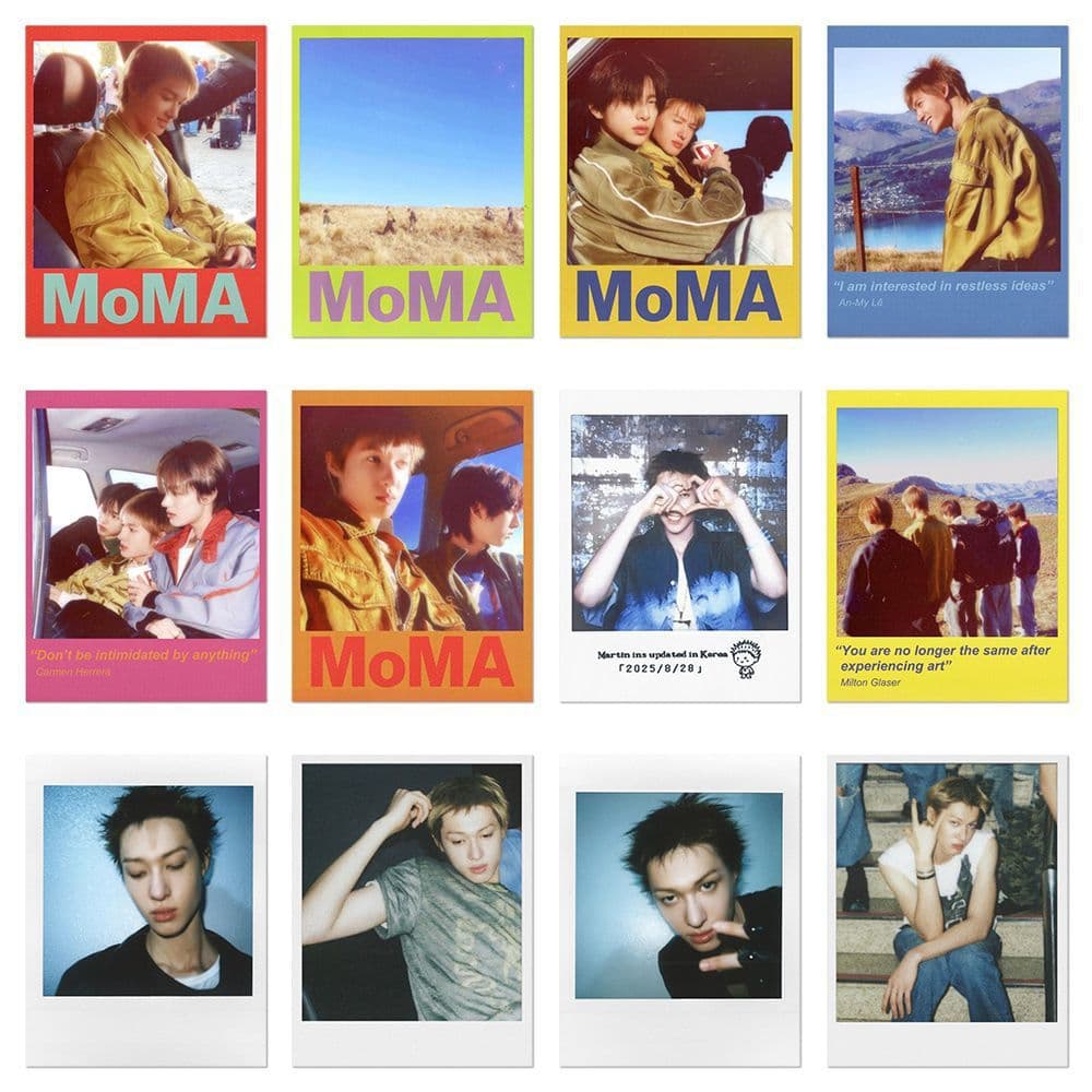 [cortis Dreamcore Polaroid] 32 Cards Martin Zhao Yufan Sponsor Training Yan Chenghyun Kpop Boy Group LOMO Card