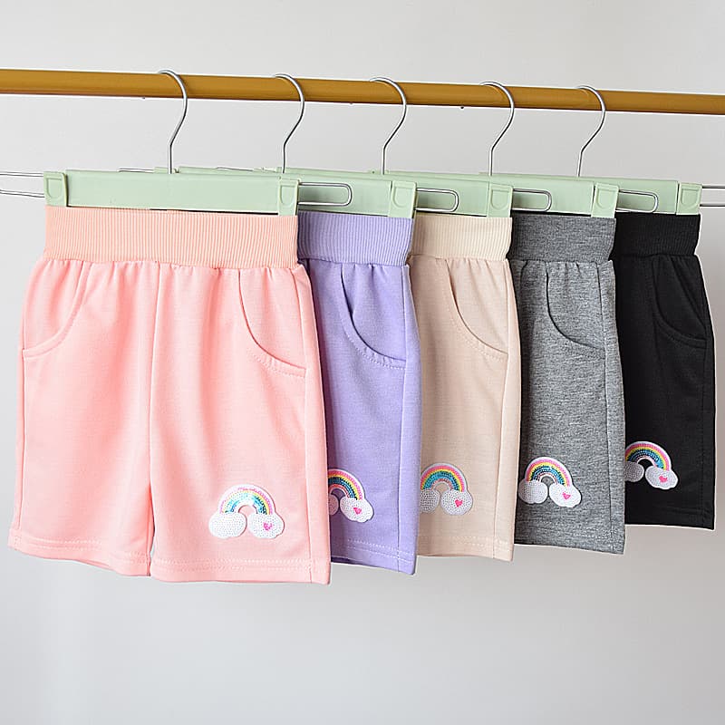 Girls' Sports Pants Summer 2023 New Summer Children's Shorts Thin Girls' Loose Casual Pants 12 Years Old